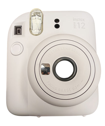 Fujifilm Instax Mini 12 Camera + Extra Film - Clay White **Boxed**