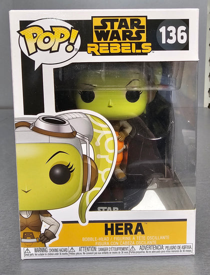 Funko Pop Star Wars Figure : Star Wars Rebels 136 Hera **Collection Only**