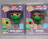 Funko 57929 Pop! Art Series: TMNT 2 - Michelangelo Vinyl Figure #54 & Raphael #57