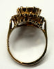 9ct yellow gold ring with mexican coin