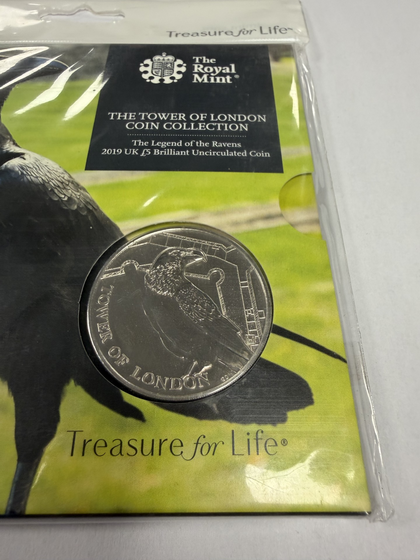 The royal mint - tower of london - legend of the ravens.