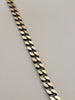 925 silver curb Bracelet - 32.83G - 8.5" - Hallmarked