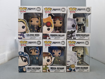 Magic The Gathering Pop Job Lot -  6 Pop Figures.