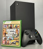 Microsoft Xbox Series X 1TB Black Console Bundle ( + Grand Theft Auto 5 ) ** Unboxed **