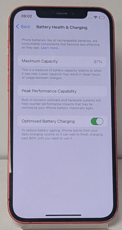 Apple iPhone 12 64GB (PRODUCT) RED - Unlocked *87% Battery Health*