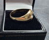 9ct Yellow Gold Ring With Clear Stone - 5.32G - Size U