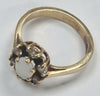 9ct Gold Ring with Opal Size "O1/2"