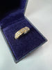 9CT GOLD RING SIZE M 2.9gr