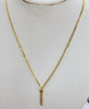 9ct Gold Necklace 18"