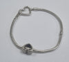 pandora moments heart closure bracelet 18cm