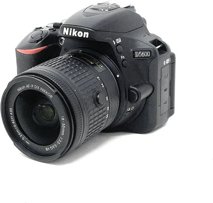 Nikon D5600 SLR Camera with AF-P 18-55mm VR Lens