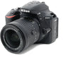 Nikon D5600 SLR Camera with AF-P 18-55mm VR Lens