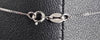 9ct White Gold Necklace 375 1.8G 20'' in Length