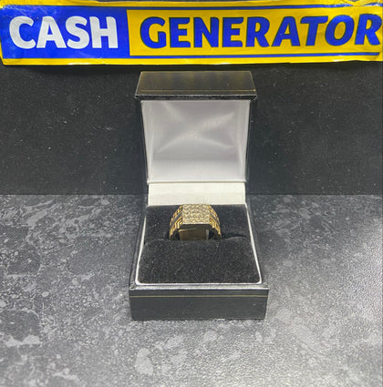 14ct Gold Ring (Size M), 3.8g
