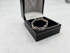 silver daisy pandora ring  size R