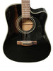 Farida D-12CEBK Acoustic Guitar w/ Hard Case