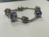 Pandora  Silver Heart Clasp Bracelet AND CHARMS