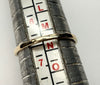 9ct gold ring with pearl size M 1/2