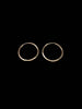 Pair Of 9ct Yellow Gold Hoop Earrings - 0.44 Grams