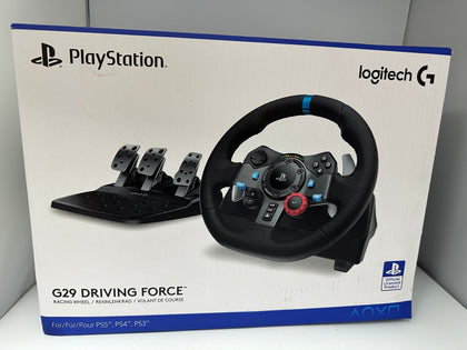 Logitech G29 Driving Force Racing Wheel / Pedals / Shifter - PS5 PS4 PS3