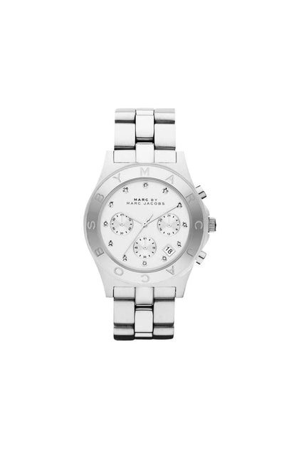 Marc Jacobs MBM3100 Ladies Silver Blade Watch