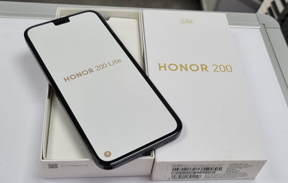 HONOR 200 LITE 256GB 5G BLACK OPEN BOX NEW LEYLAND