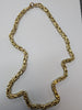 14CT GOLD HEAVY  BYZANTINE WIDE LINK 24" CHAIN PRESTON STORE