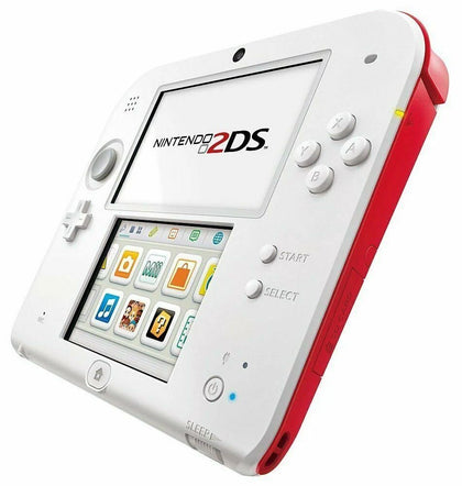 Nintendo 2DS Console White & Red UNBOXED