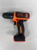 Black & Decker BDCDD12K Pistol Grip Drill Lithium-Ion (Li-Ion) 1.5Ah ,Orange (Collection Only)