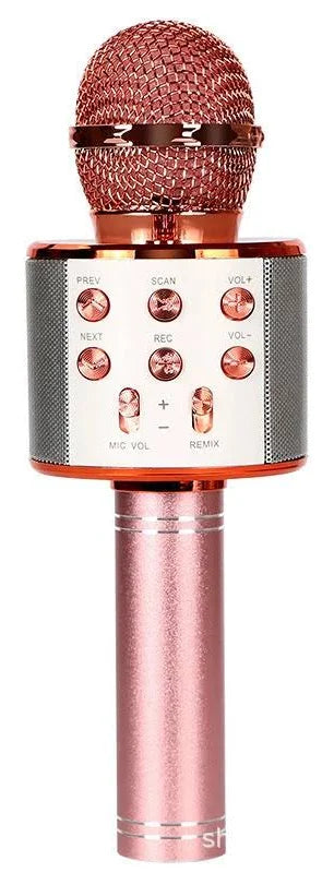 WS-858 Bluetooth Karaoke Microphone – Wireless Speaker with Echo Effect