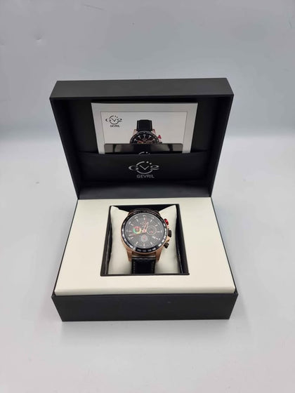 Gevril GV2 Scuderia 9922 Limited Edition (443/500) Swiss Chronograph Mens Watch - Boxed W/ Papers