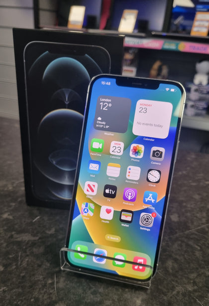 Apple iphone 12 pro max silver 128gb unlocked