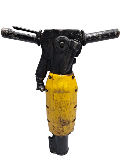 **DEAL** Atlas Copco TEX 220 HP Heavy Duty Pneumatic Air Breaker, Solid Body, Black & Yellow