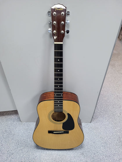 Fender DG-5 NAT 6 Sting Acoustic Guitar ( China )Brilliant Gloss Dark Wood
