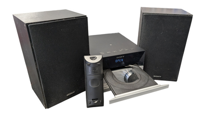 Sony CMT-SBT20B Hi-Fi System with CD, Bluetooth, DAB and FM Radio - Black/Silver *Unboxed* COLLECTION ONLY