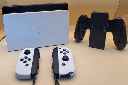 Switch Console - 64GB - OLED + White Joy-Con - Discounted