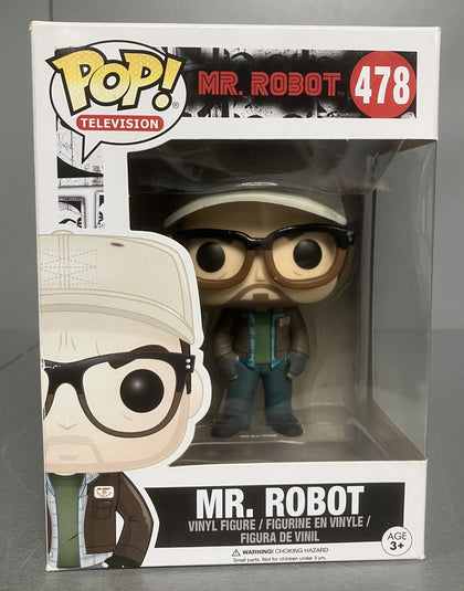 ** Collection Only ** Funko Pop! Television Mr. Robot #478 Vinyl Figure.