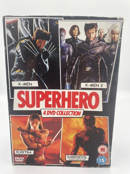 *sealed* Superhero 4 Dvd Collection - X-men / X-men 2 / Elektra / Daredevil.