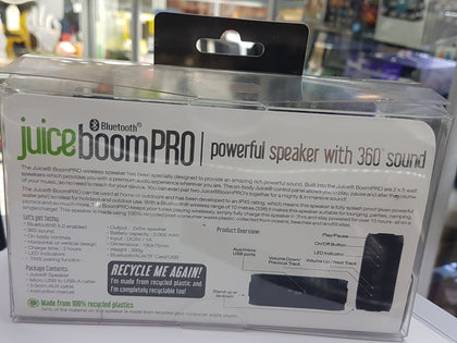 Juice Boom Pro Bluetooth Speaker NEW.