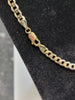 9ct Yellow Gold Curb Chain - 20.5" - 12.54g - Hallmarked