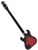 Danelectro Dan 63 Short Scale 4-String Bass Guitar (029906) Red/White/Black