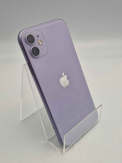 Apple Iphone 11 Mobile Phone - 64GB SSD - Purple - Open Unlocked - Unboxed (91% Battery)