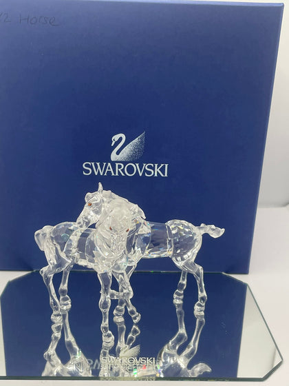 Swarovski Crystal Two Foals