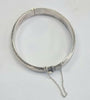 Silver Ornate Bangle
