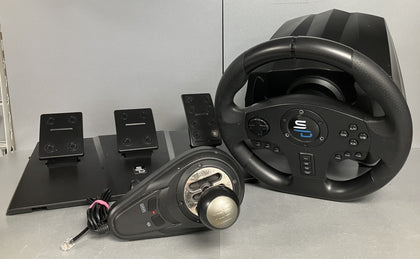 ** Collection Only ** Subsonic GS 850X Universal Gaming Steering Wheel ** Unboxed **