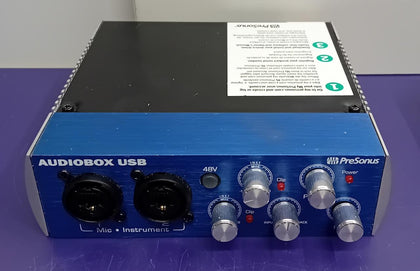 PreSonus AUDIOBOX USB Audio Interface.