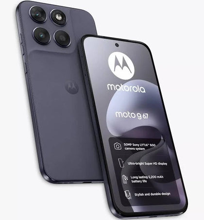 Motorola Moto G67 5G Smartphone **BRAND NEW** 128gb