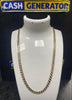 9ct Gold Necklace, 28.8g 24"