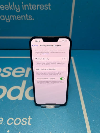 Apple iPhone 14 - 128GB - Unlocked - Midnight - 87% Batt Health