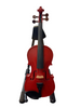 Harlequin Violin Outfit Cherry Red 1/2